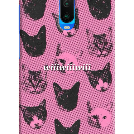 Pink Cats Poco X2 Hard Case Back Cover by Casekaro