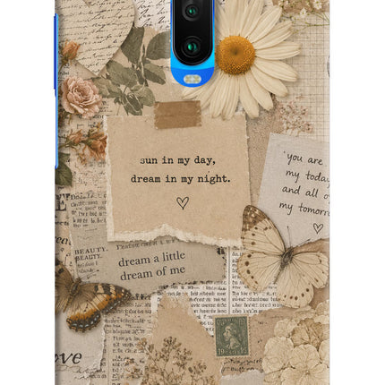 Vintage case Poco X2 Hard Case Back Cover by Casekaro