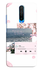Wave to earth Poco X2 Hard Case Back Cover by Casekaro