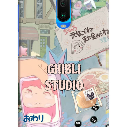 Studio Ghibli Poco X2 Hard Case Back Cover by Casekaro