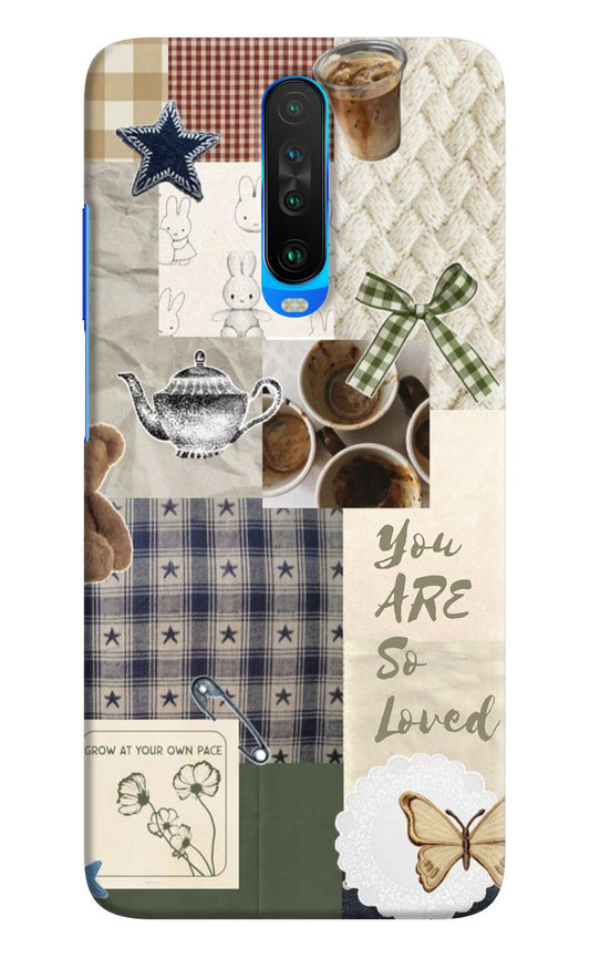 Cookie Poco X2 Hard Case Back Cover by Casekaro