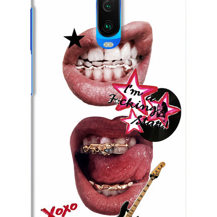 Rockstar Poco X2 Hard Case Back Cover by Casekaro