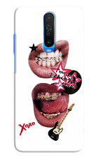 Rockstar Poco X2 Hard Case Back Cover by Casekaro