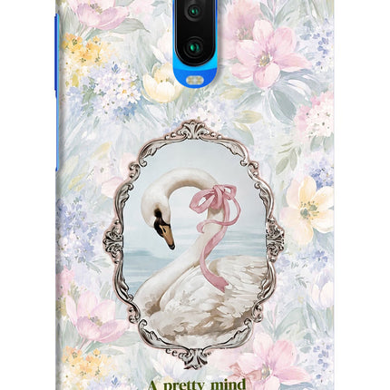 Pretty Mind Pretty Soul Poco X2 Hard Case Back Cover by Casekaro