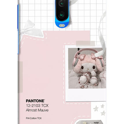 Pantone Asthetic Poco X2 Hard Case Back Cover by Casekaro