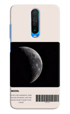 Moon Phase Poco X2 Hard Case Back Cover by Casekaro