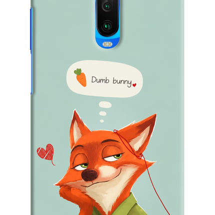 Nick Charm Poco X2 Hard Case Back Cover by Casekaro