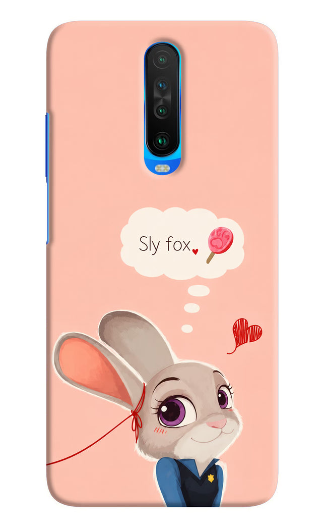 Judy Charm Poco X2 Hard Case Back Cover by Casekaro