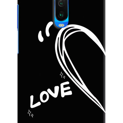 Love Line Poco X2 Hard Case Back Cover by Casekaro