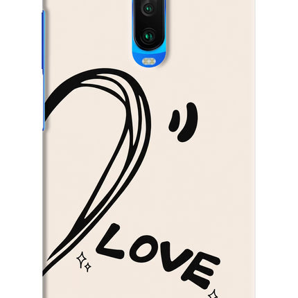 Soul Line Poco X2 Hard Case Back Cover by Casekaro