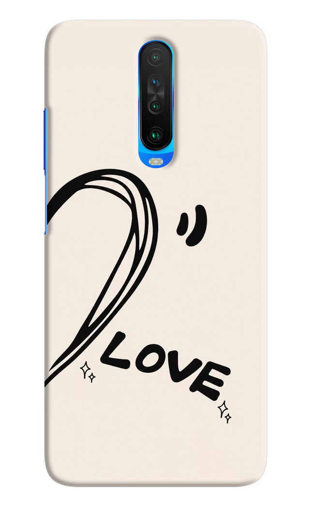 Soul Line Poco X2 Hard Case Back Cover by Casekaro