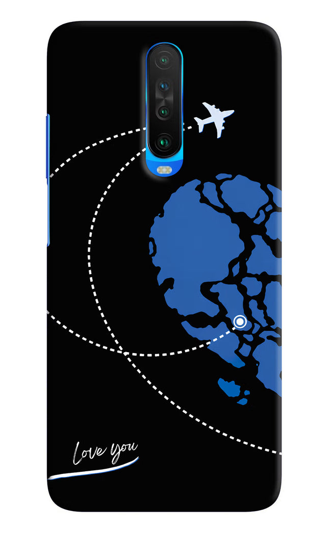 Love Orbit Poco X2 Hard Case Back Cover by Casekaro
