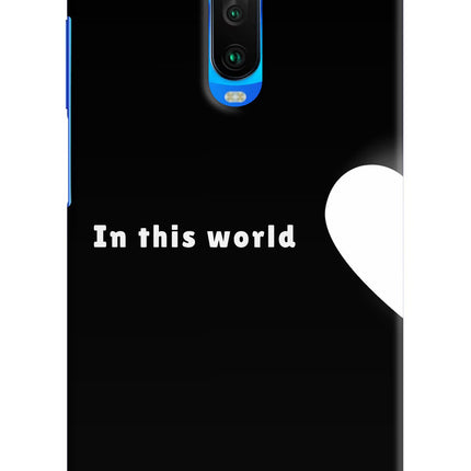 This World Poco X2 Hard Case Back Cover by Casekaro