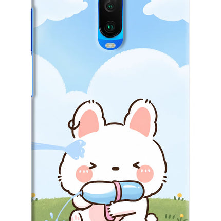 Bunny Treat Poco X2 Hard Case Back Cover by Casekaro