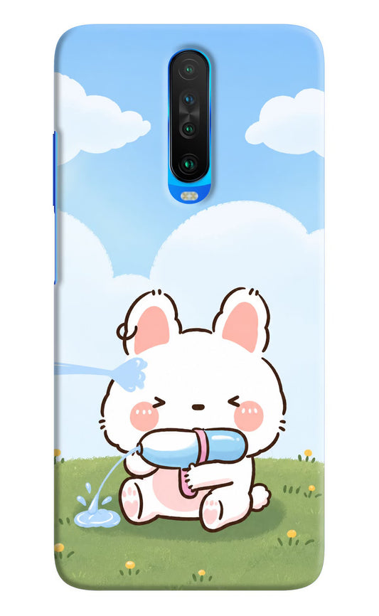 Bunny Treat Poco X2 Hard Case Back Cover by Casekaro