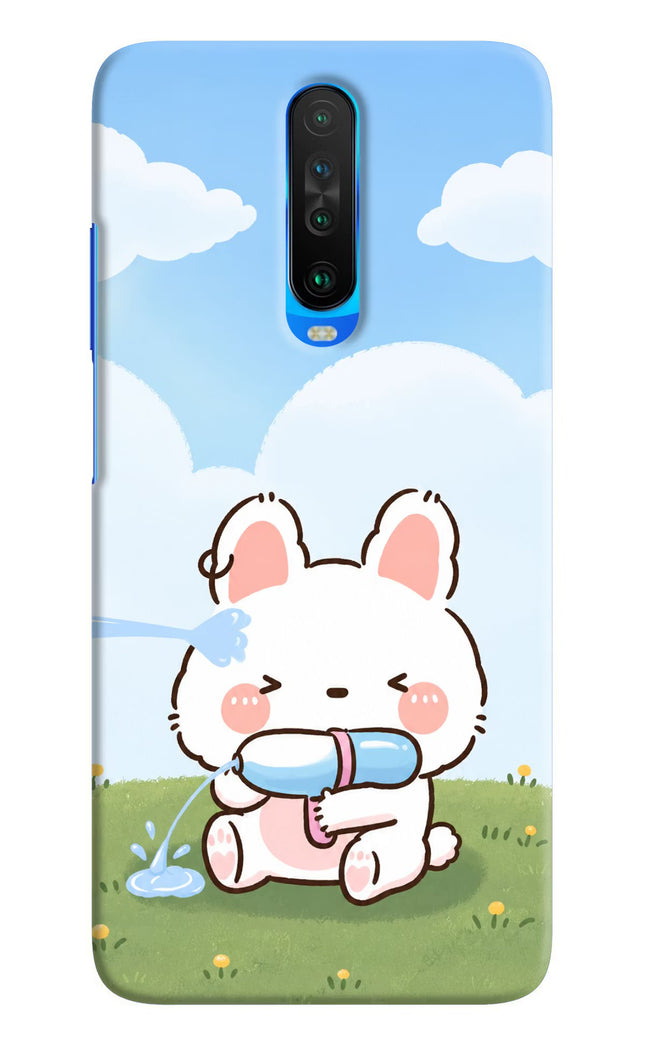 Bunny Treat Poco X2 Hard Case Back Cover by Casekaro