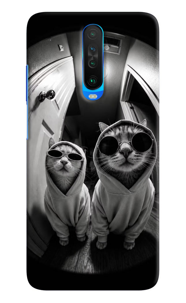 Hood Cats Poco X2 Hard Case Back Cover by Casekaro
