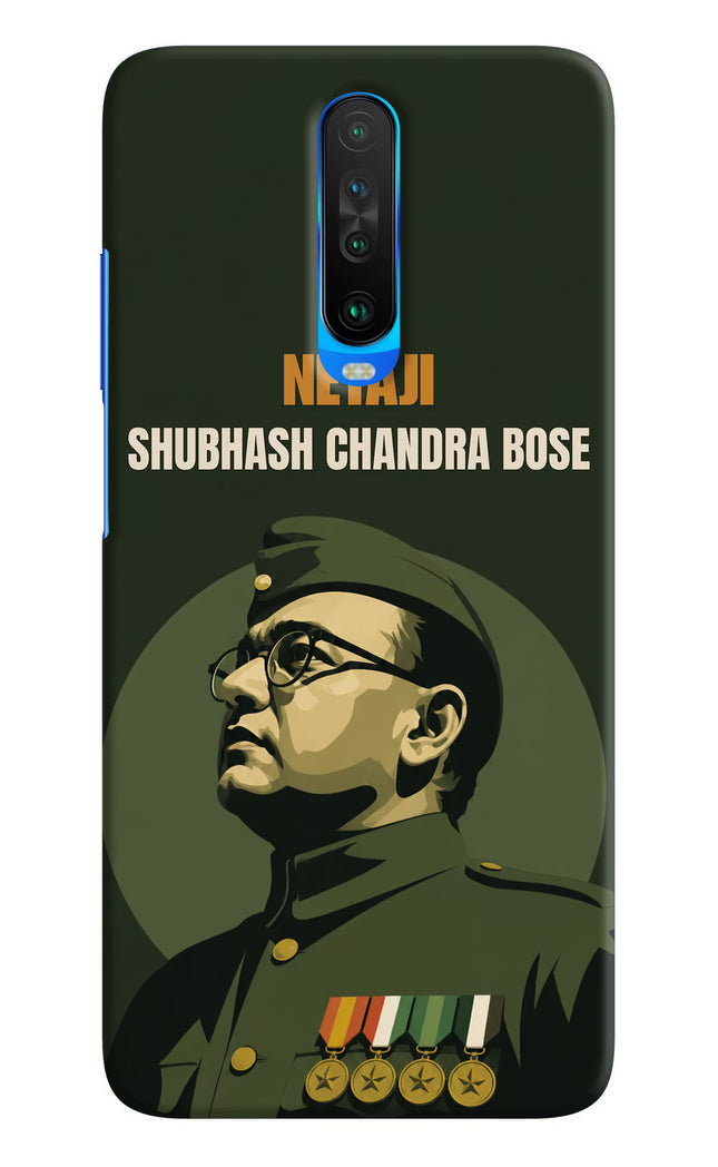 Netaji Legacy Poco X2 Back Cover