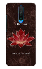 Bloom Poco X2 Hard Case Back Cover by Casekaro