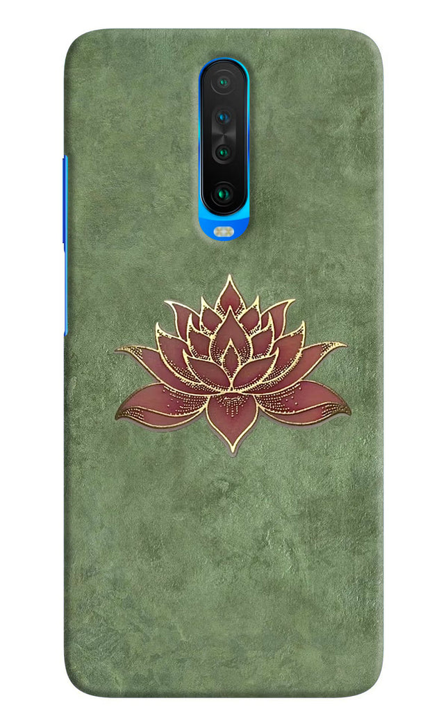 Lotus Grace Poco X2 Hard Case Back Cover by Casekaro