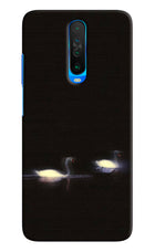 Silent Swans Poco X2 Hard Case Back Cover by Casekaro