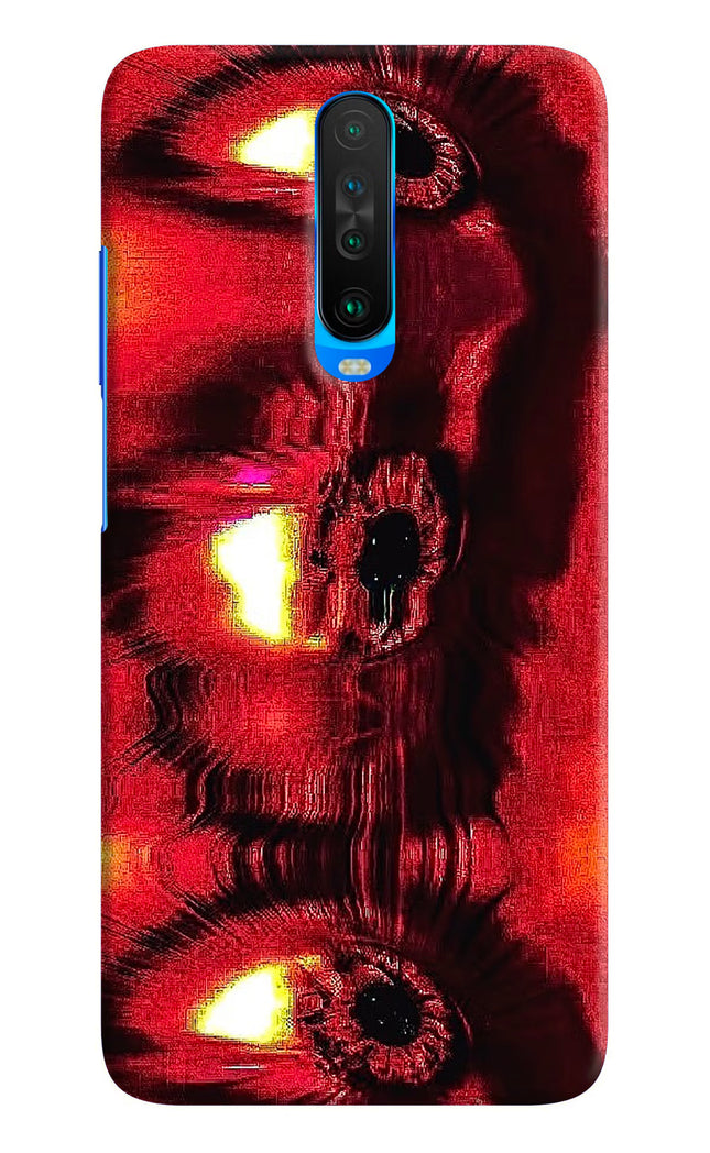 Fire Eye Poco X2 Hard Case Back Cover by Casekaro