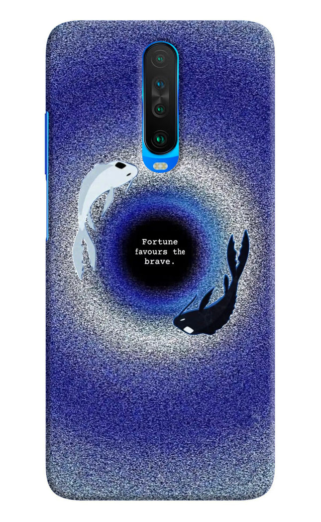 Dark Koi Poco X2 Hard Case Back Cover by Casekaro