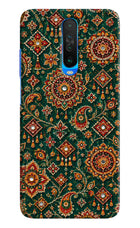 Green Pataka Poco X2 Back Cover