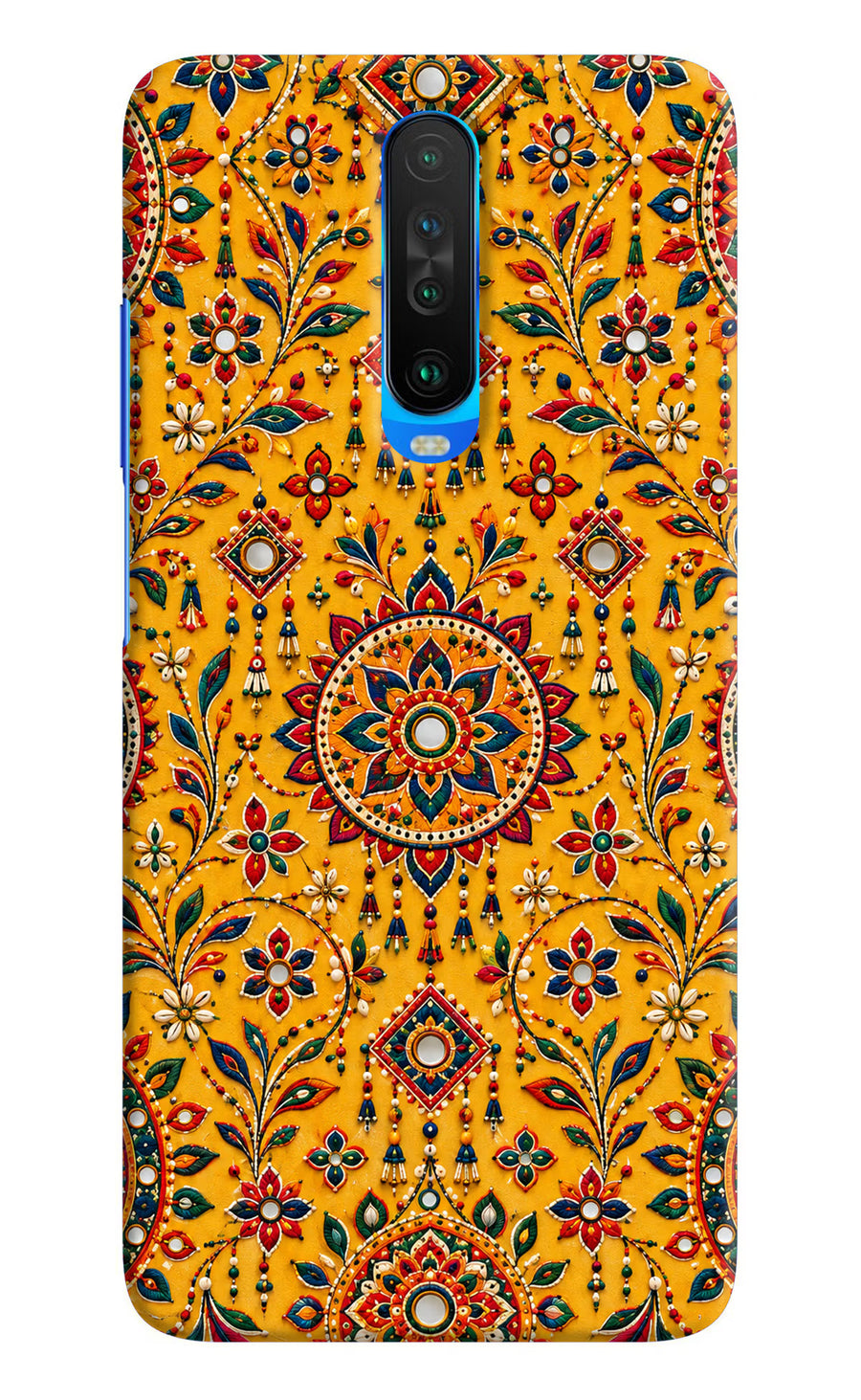 Sunlit Aura Poco X2 Back Cover, Hard case