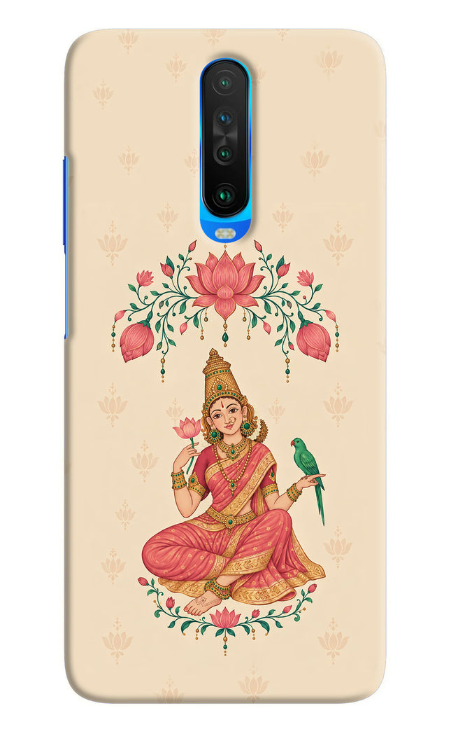 Goddess Lakshmi Poco X2 Hard Case Back Cover by Casekaro