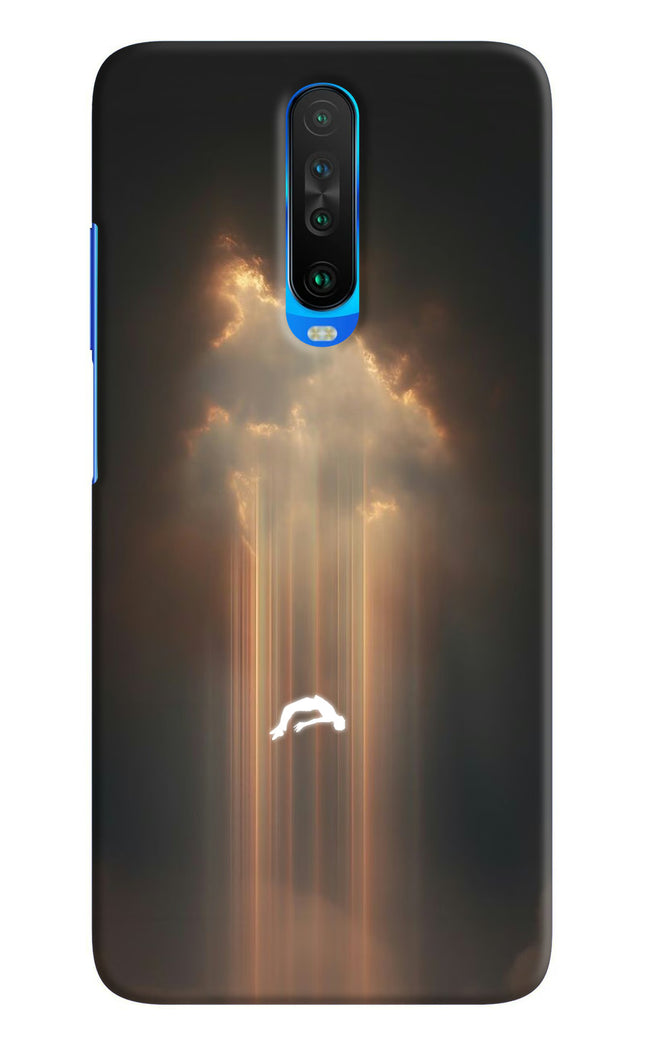 Heavenly Beam Poco X2 Hard Case Back Cover by Casekaro