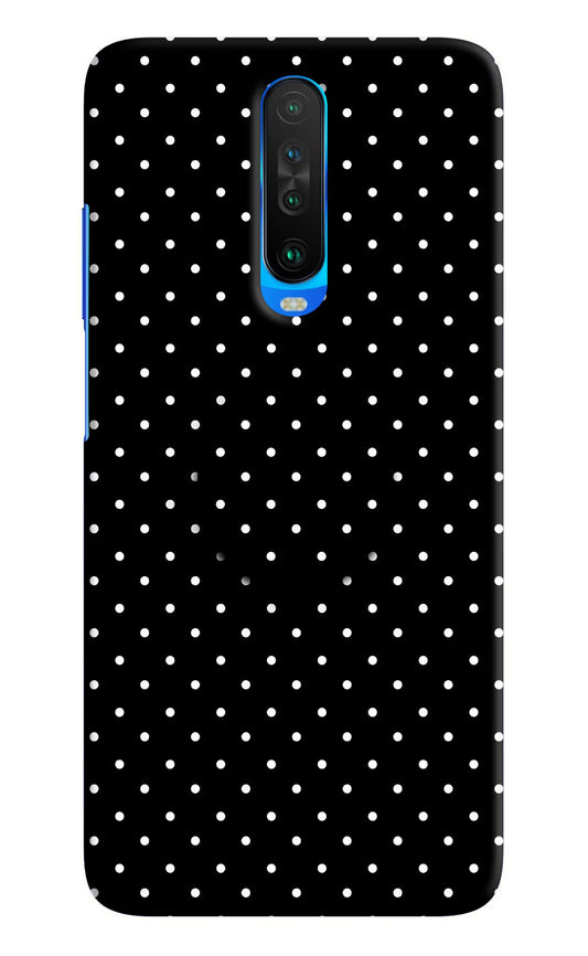 White Dots Poco X2 Pop Case by Casekaro