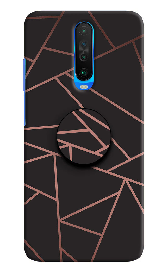 Geometric Pattern Poco X2 Pop Case by Casekaro