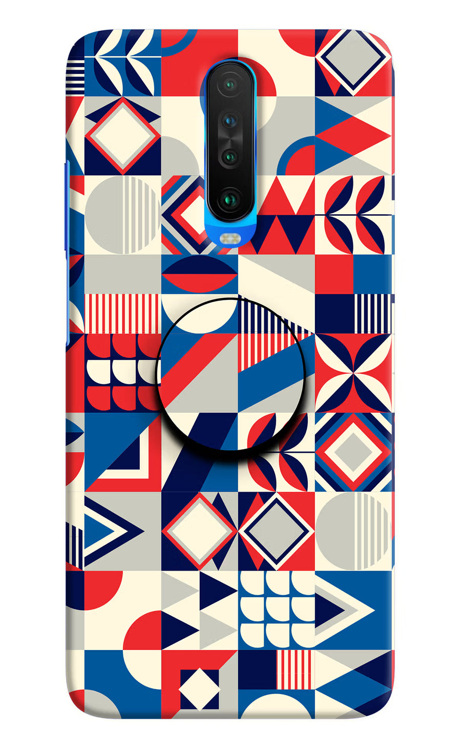 Colorful Pattern Poco X2 Pop Case, Hard case