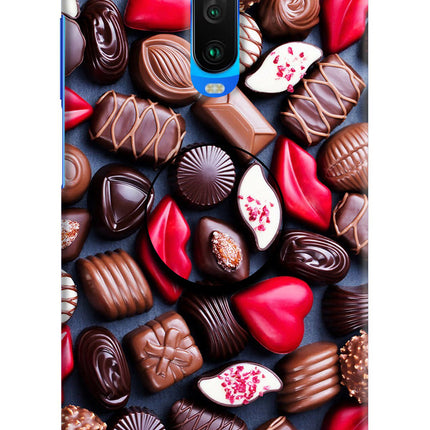 Chocolates Poco X2 Pop Case by Casekaro