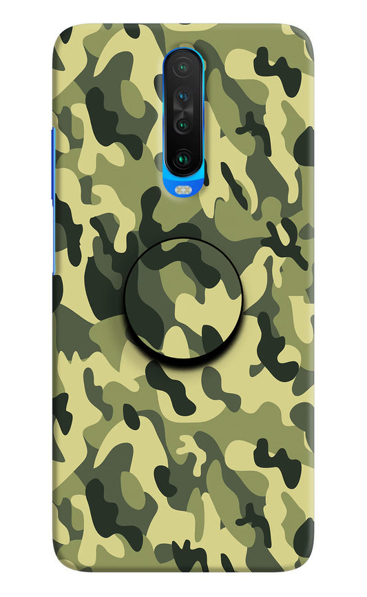 Camouflage Poco X2 Pop Case by Casekaro