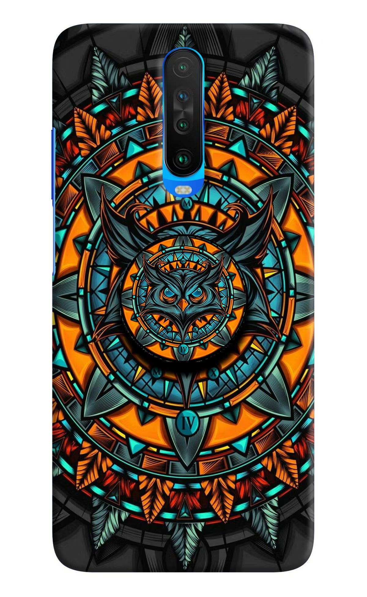 Angry Owl Poco X2 Pop Case by Casekaro