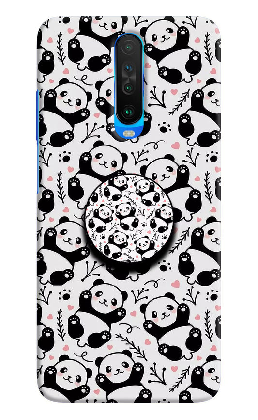 Cute Panda Poco X2 Pop Case by Casekaro