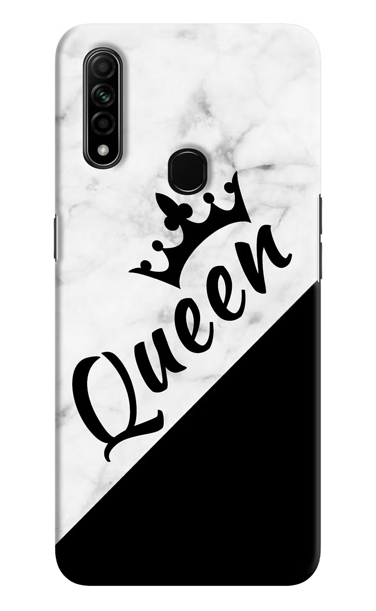 Queen Oppo A31 Hard Case Back Cover by Casekaro