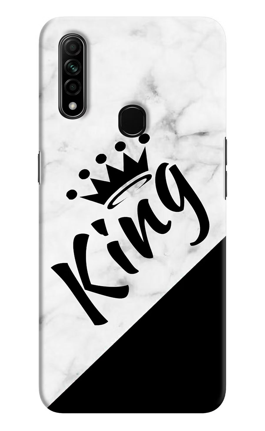 King Oppo A31 Back Cover, Hard case