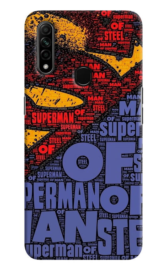 Superman Oppo A31 Hard Case Back Cover by Casekaro
