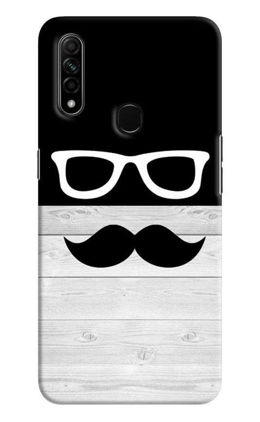 Mustache Oppo A31 Hard Case Back Cover by Casekaro