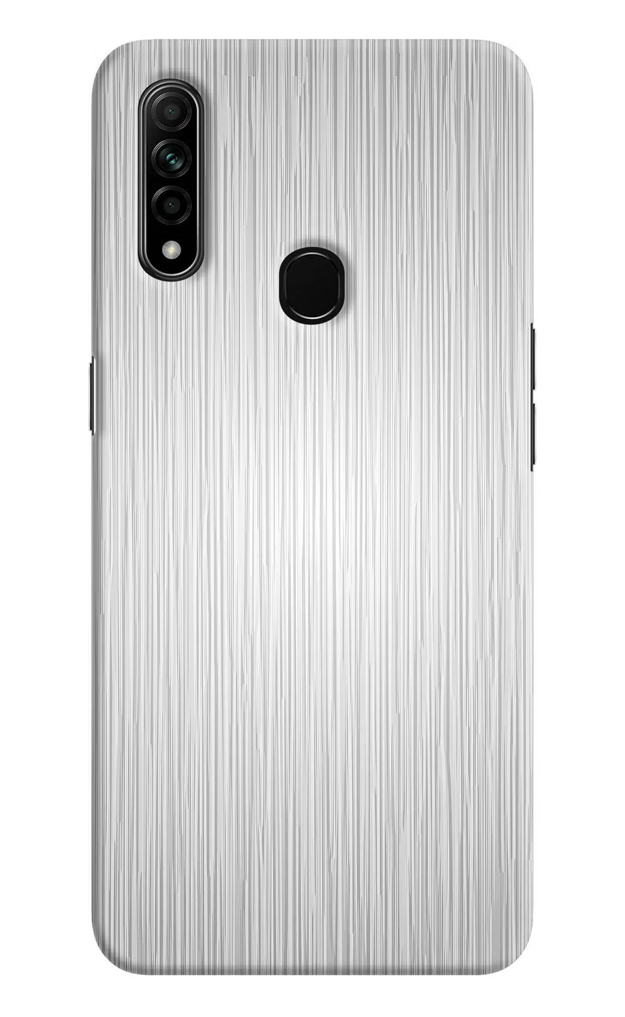 Wooden Grey Texture Oppo A31 Back Cover, Hard case