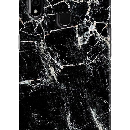 Black Marble Texture Oppo A31 Hard Case Back Cover by Casekaro