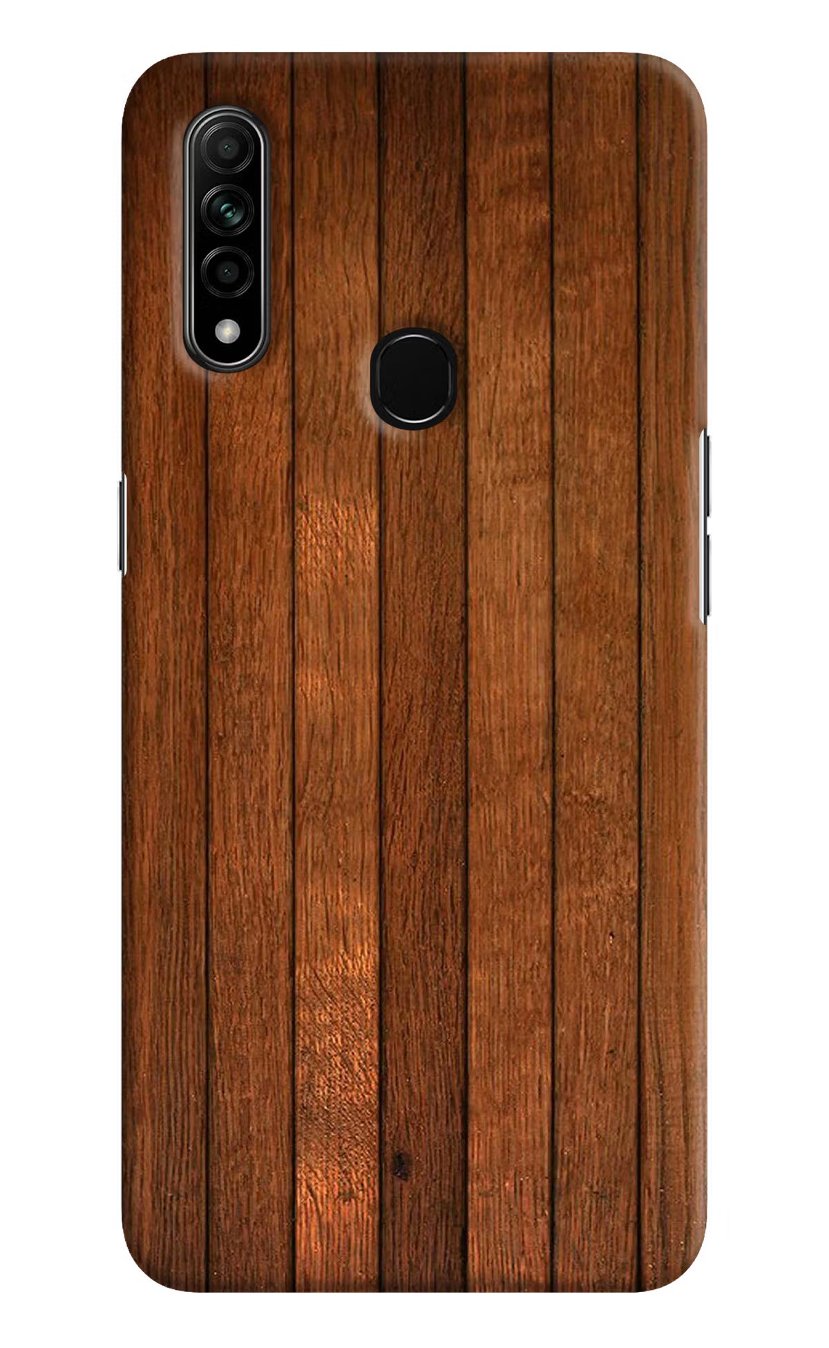 Wooden Artwork Bands Oppo A31 Hard Case Back Cover by Casekaro
