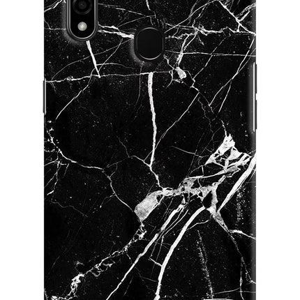 Black Marble Pattern Oppo A31 Hard Case Back Cover by Casekaro