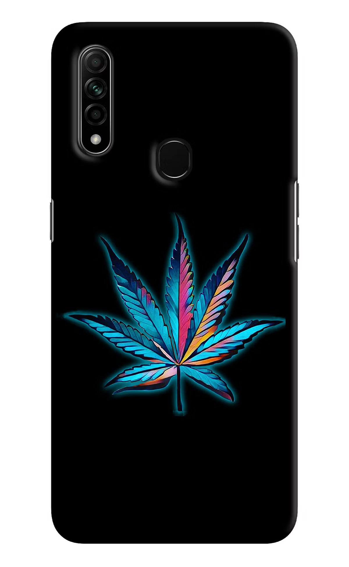 Weed Oppo A31 Hard Case Back Cover by Casekaro