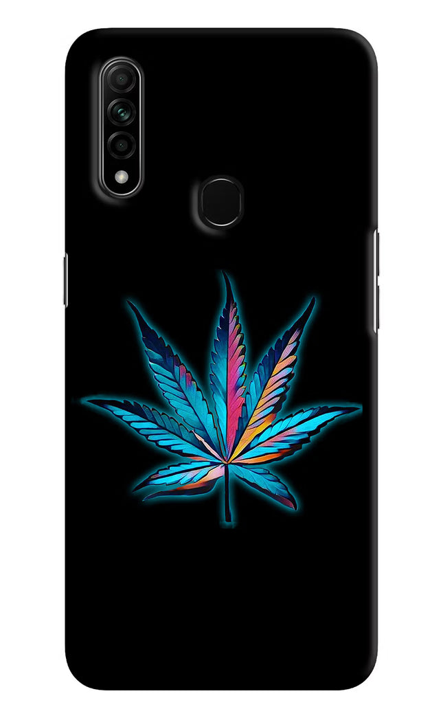 Weed Oppo A31 Hard Case Back Cover by Casekaro