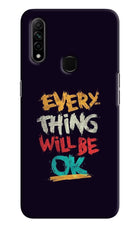 Everything Will Be Ok Oppo A31 Hard Case Back Cover by Casekaro