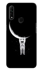 Moon Space Oppo A31 Hard Case Back Cover by Casekaro